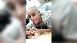 Black Women that Love Cum: Head in the Whip #4