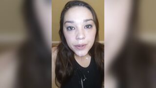 Covered in Cum: Just cleaning my glasses #2