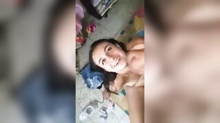 Covered this slut’s face full of cum