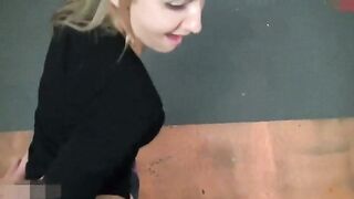 Creampie In The Parking Garage