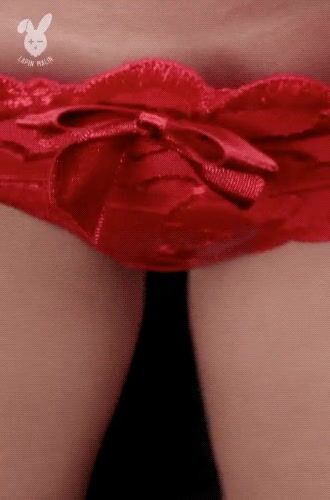 Wearing her favorite panties