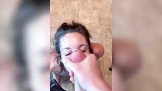 Cumsluts: Whenever I lick his ass he always explodes! #2