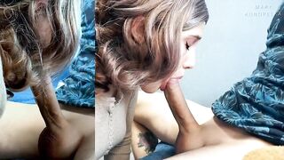 Cumsluts: Surprised by the large amount of cum I swallow every drop #2