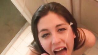 Cumsluts: Bathroom break #2