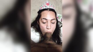 Cum princess, at your service