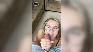 Cumsluts: I took his cum in my mouth and on my face ???? #4