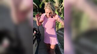 Cumsluts: Busty Gabbie Carter Gets Creampie On The Golf Field #4