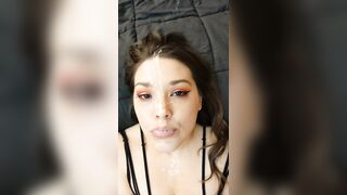 Cumsluts: Enough cum to cover my face and fill my mouth ???? #4