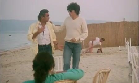 Cum in mouth while buried on the beach ( 1981 )