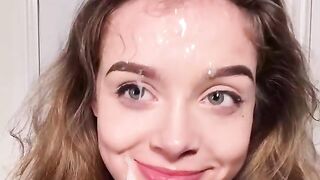 Cumsluts: Amateur face fuck #3