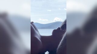 Cumsluts: Even though we got caught, not a single drop was wasted ???? #2