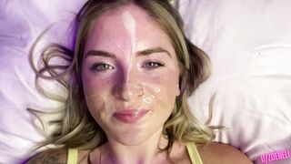 Cumsluts: Showing off my reward for being a good girl #3