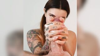 Cumsluts: Best Seducing Slutty Handjob Cumshot #4