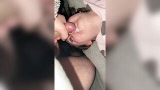 Cumsluts: I let my room mate cum all over my face! I hope you enjoy ! #2