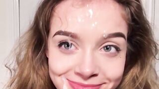 Cumsluts: Cute girl gets messy #3