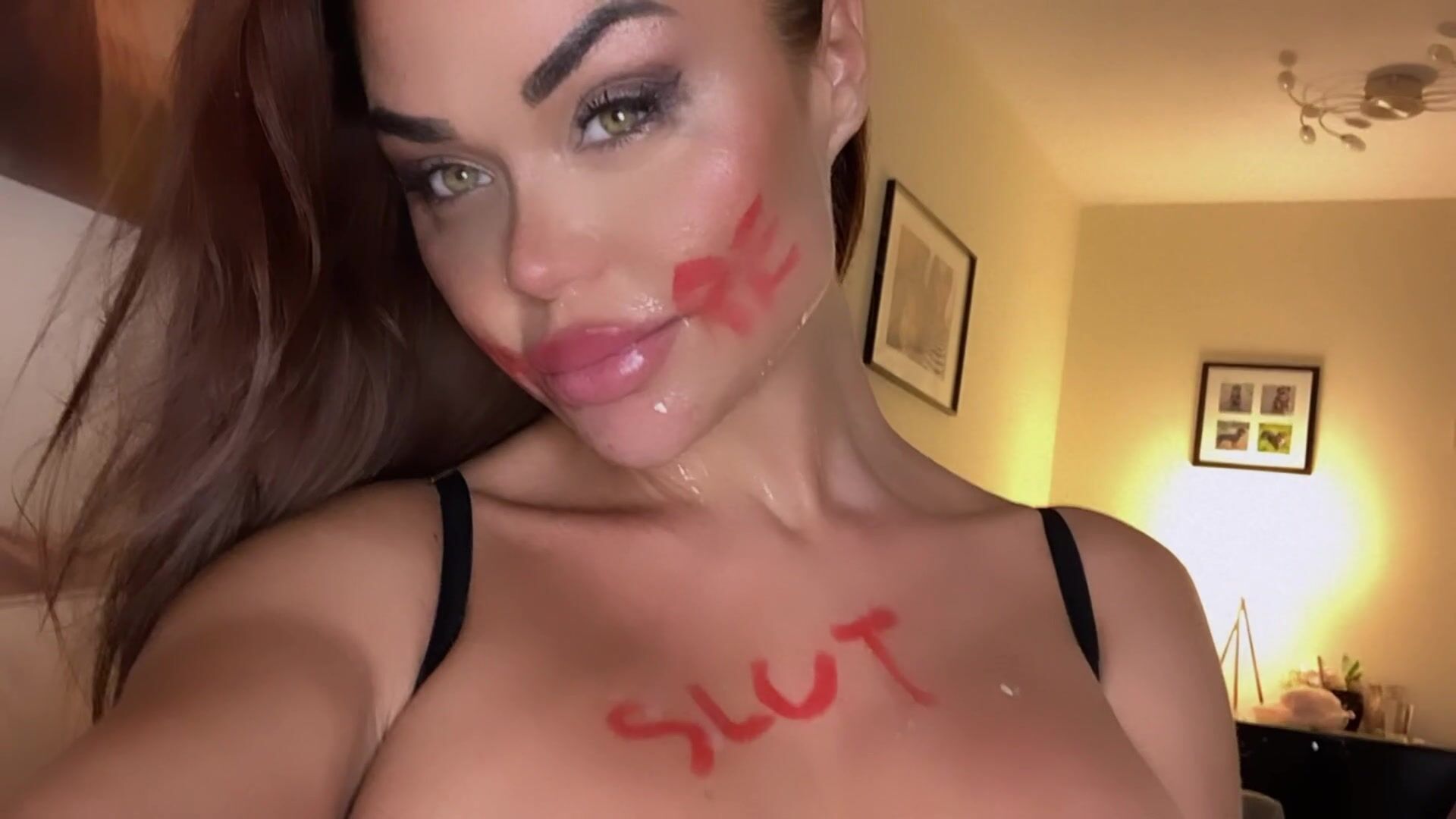 He made such a mess of me ☺️ & look how happy that makes me!