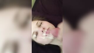 Cumsluts: Release all over her face #4