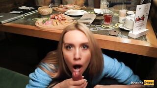 Girls Skillfully Squeeze Sperm: Going Off The Menu #2