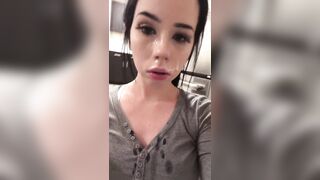 Girls Skillfully Squeeze Sperm: Cum Drenching Selfie #4