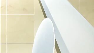 Girls Skillfully Squeeze Sperm: Cumming In The Stall #3