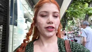 Cum Walk: Marina Gold - 5 Load Cumwalk!! #4