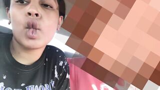 Doja Cat sister sucking dick in the whip