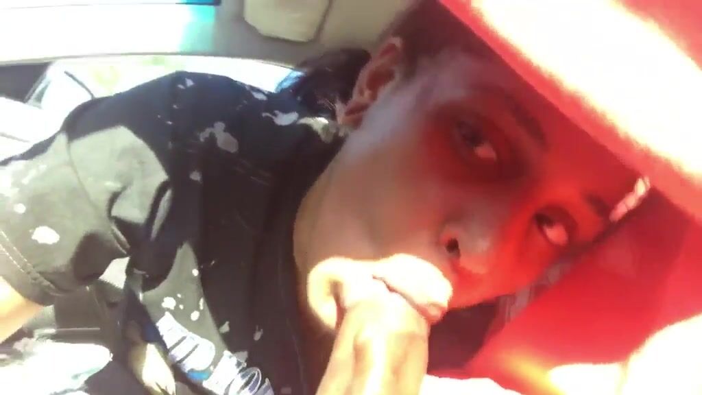 Doja Cat sister blowing dick in the whip