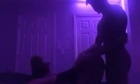 In the purple lights❤