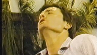 Cum Covered Fucking: Buffy Davis gets fucked with cum on her face in this vintage scene #4