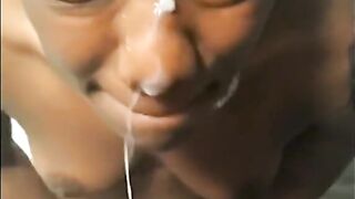 Cum Dislike: Ebony Chick realizes it’s too late to Regret! #3