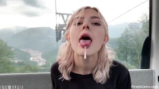 Cum Extractor: Eva Elfie Makes Him Cum While On Gondola Ride #4