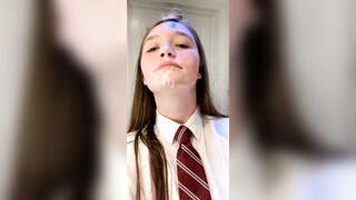 The Test Was Super Easy for 18 Yo girl