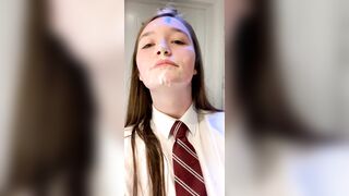 Feeding On Cum: The Test Was Super Easy for 18 Yo girl #2