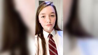 Feeding On Cum: The Test Was Super Easy for 18 Yo girl #3