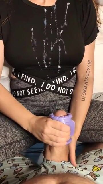 I love when he shoots ropes on me.