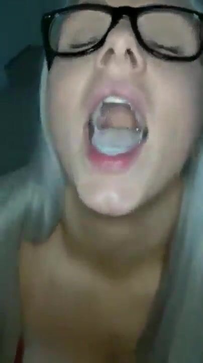 Silver Goddess Gulps Thick Load