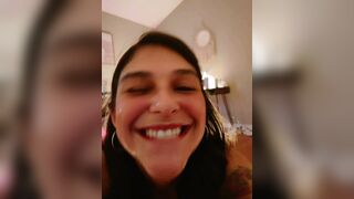 Cumshots: I sucked his cock during a college zoom lecture #4