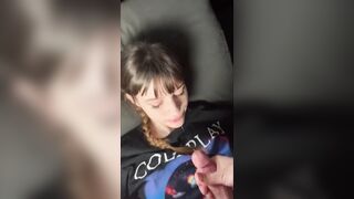 Cumshots: couldn't open my eyes after this one! #1