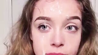 Cumshots: Facial Babe #2