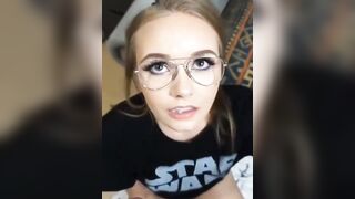 Cumshots: Keeps it in her mouth #4