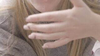 Cumshots: His cum almost made me choke but I still ate it all! #4