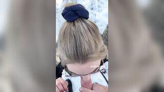 I got my face decorated with cum for Christmas ????