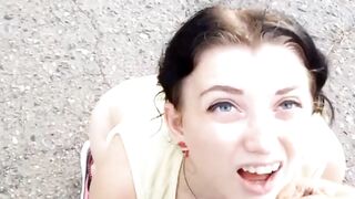 Cum Haters: She took that facial like a champ #1