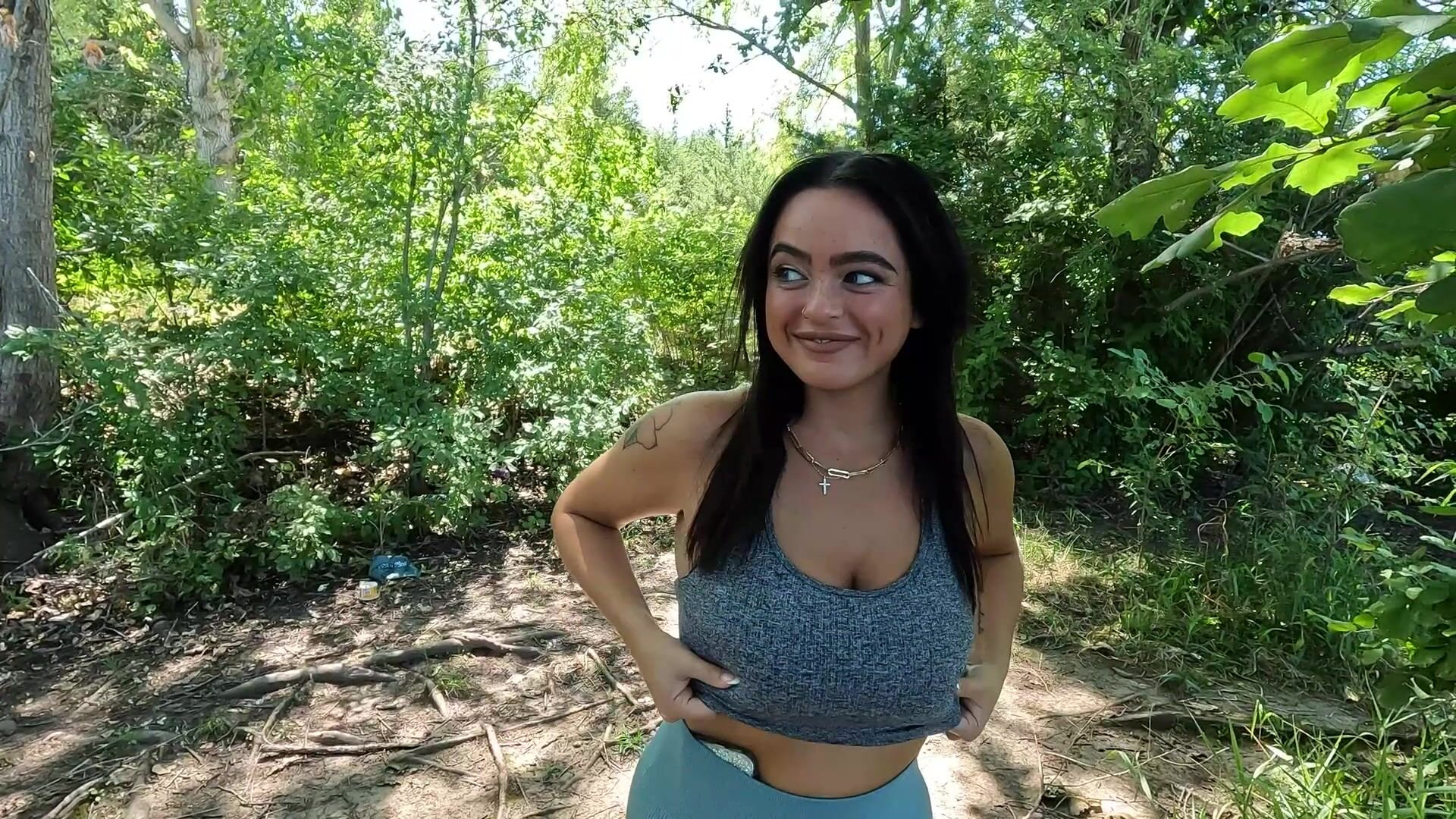 I was not expecting cum all over my face!!