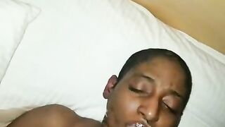 Cum On Black Girls: Cumslut gets 2nd facial #3