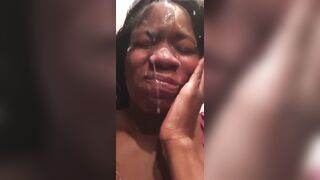 Cum On Black Girls: Cloudy with a chance of semen #3
