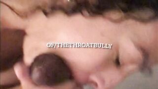 Cum On Black Girls: Giving head in the shower #3