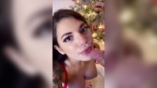 Cumshots: Gina Valentina gets a facial #4