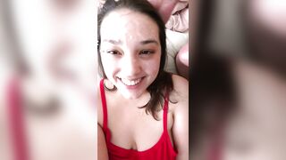 Cumshots: I love getting covered in cum #3