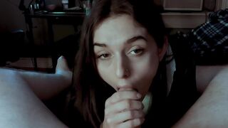 Cumshots: I was dressed as a nun but the headpiece fell off... fitting for this situation ???? #3